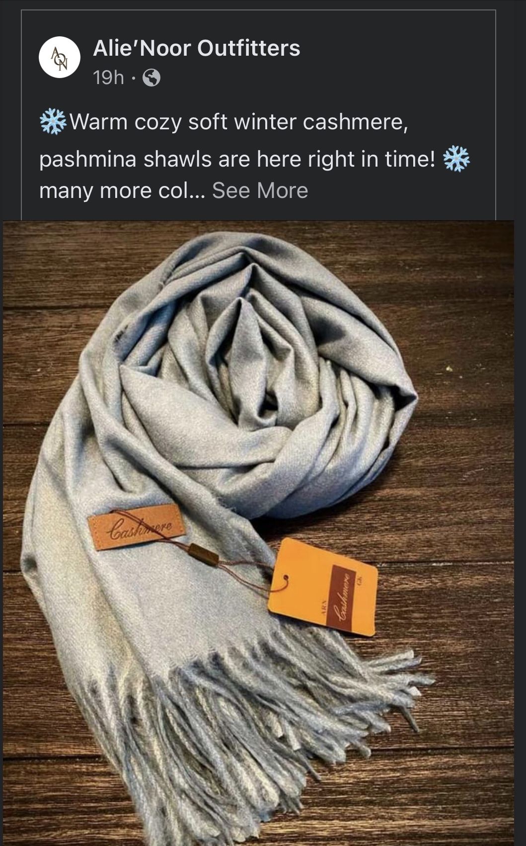 Warm pashmina Scraves!