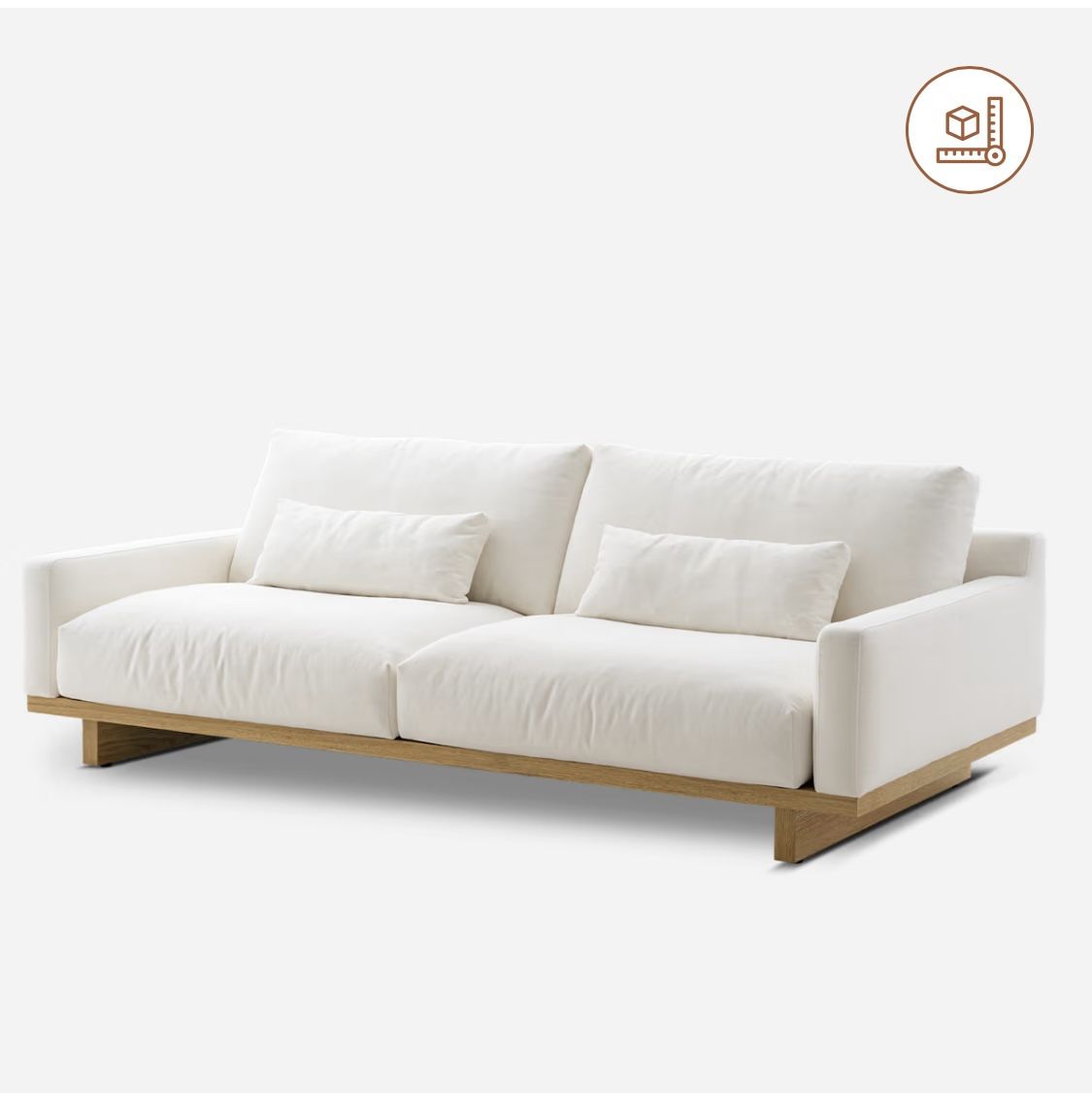 Castlery - Mori 3 Seater Sofa  Brand New !