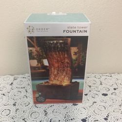 Order home collection Slate tower fountain