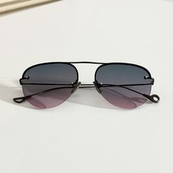Eyepetizer Player Rimless Sunglasses