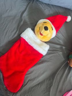 Vintage winnie the pooh stocking