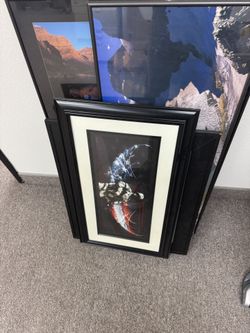 Framed Pictures National Parks And Train 