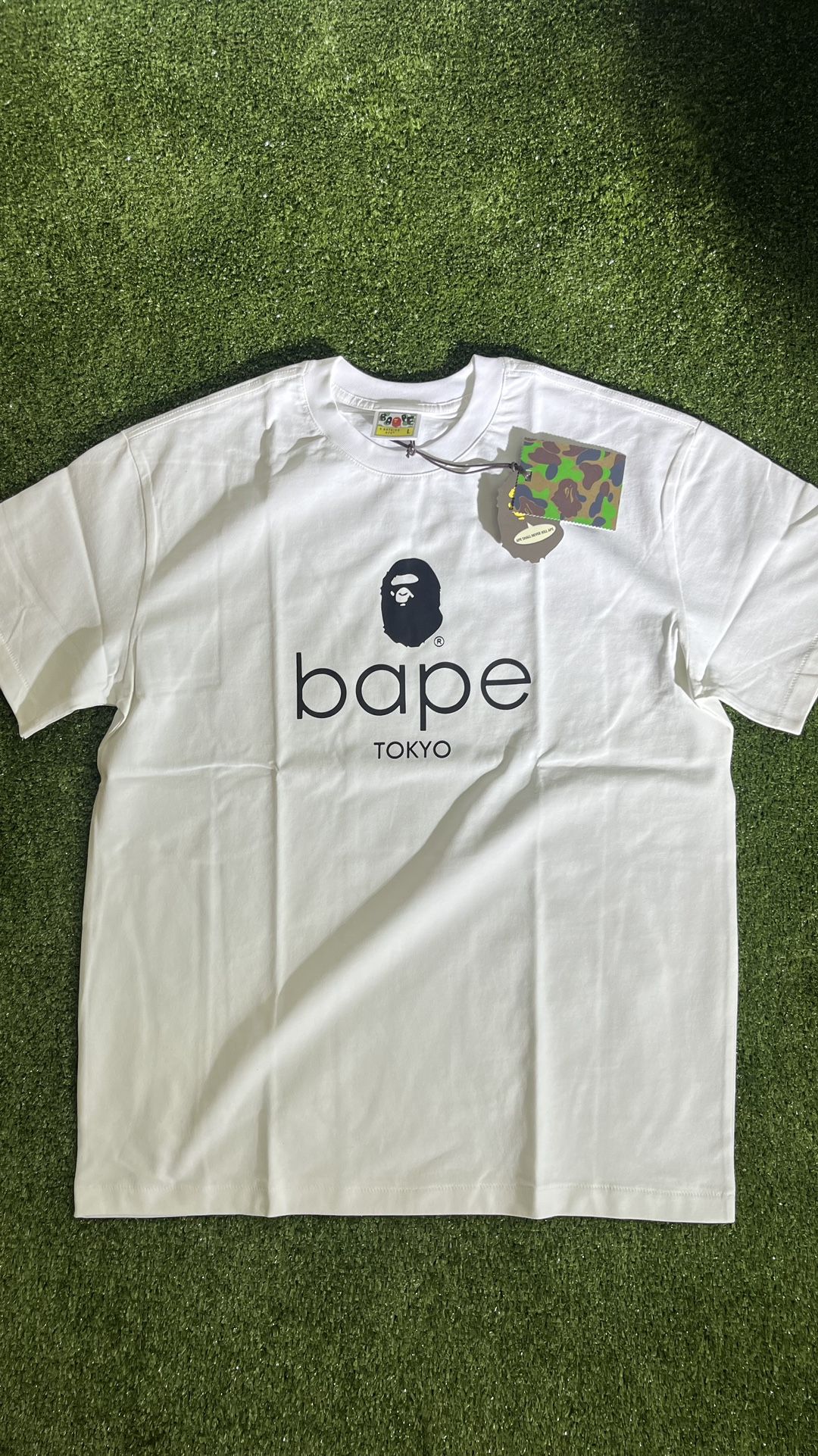 White And Black Tokyo Bape Shirt