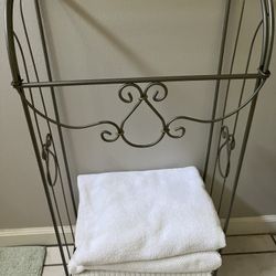 Bath Towel Rack 3piece Decor