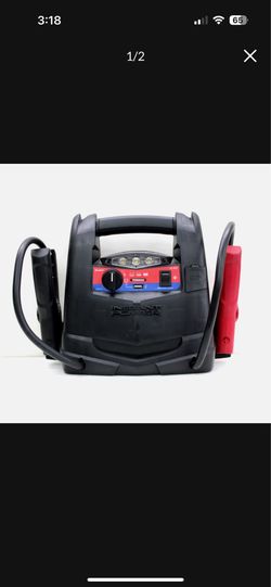 Portable jump starter/ light / charger combo