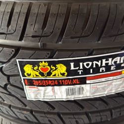 295/35/24 Lion Hart Tires