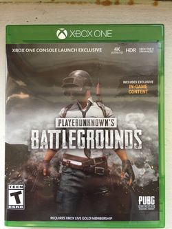 PubG for Xbox One