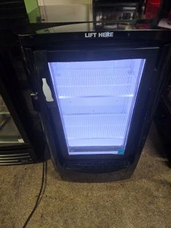 Frigoglass 10 cubic feet glass door commercial merchandiser cooler