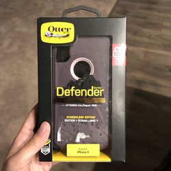 New IPhone X Otter Box case