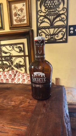 Societte Brewing Company Empty Beer Growler