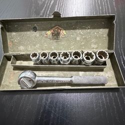 S K Tools Vintage  Socket Set