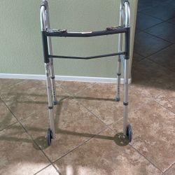 Adult Medical 2 Wheeled Foldable Walker