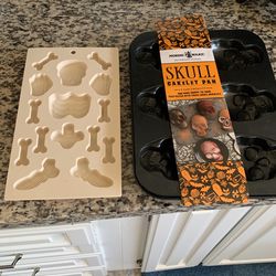 Skeleton Skull Molds