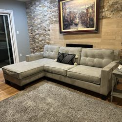 FREE DELIVERY- C&L Designs Sectional Sofa