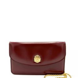 CELINE Emblem Blason Chain Pochette Mini Bag Shoulder Bag vintage