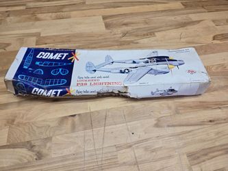 Comet P38 Lightning Plane
