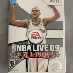 NBA Live 09: All-Play (Nintendo Wii, 2008)