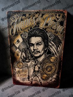 Roberto Duran Metal Sign
