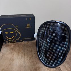 MEGOOD LED Face Mask – Programmable Bluetooth Light-Up Mask