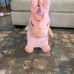 Bouncy Pink Unicorn 