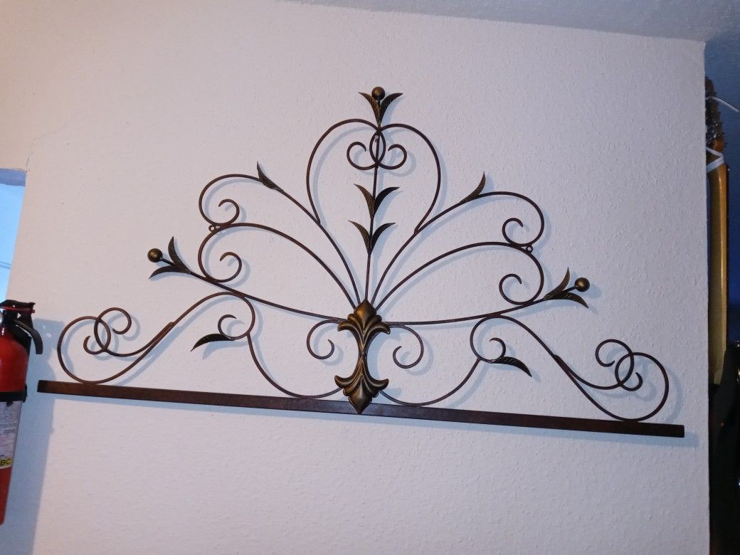 Two Iron wall decorations