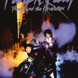 Purple Rain Prince 24in × 36in Wall Poster