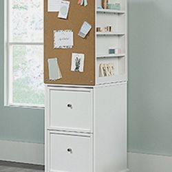 Sauder Craft Pro Series Craft Swivel Tower White 