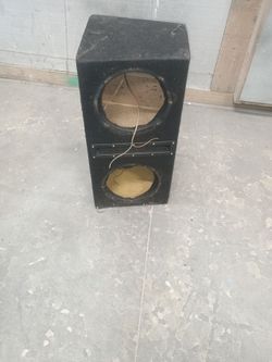 10" subwoofer box