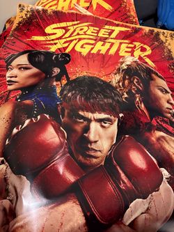 Street Fighter Movie Theater Shelter Poster
