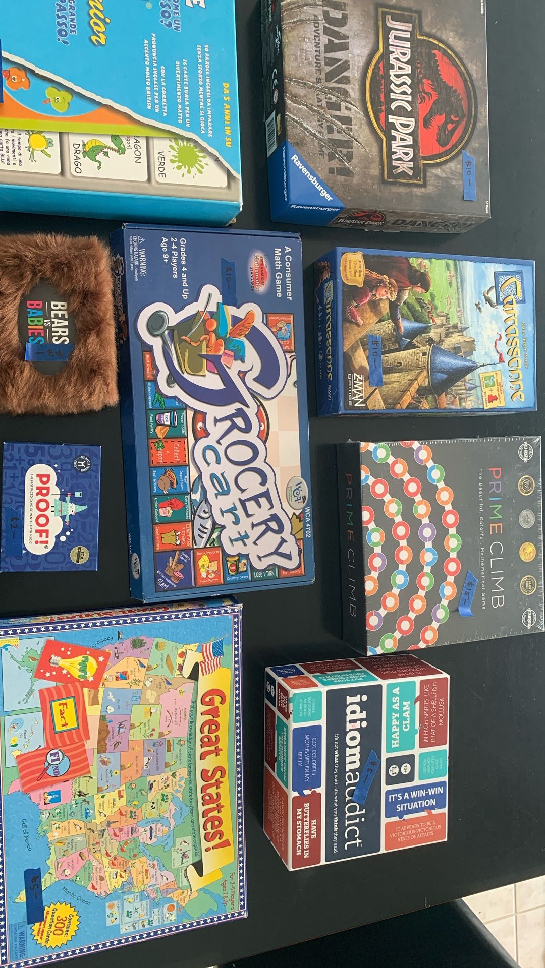 Board Games & Learning Games