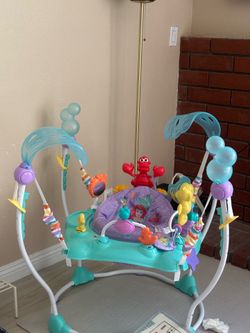 Little mermaid baby jumper bouncer