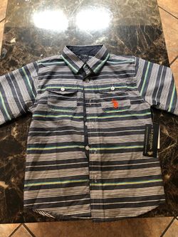 Boys polo shirt size 7