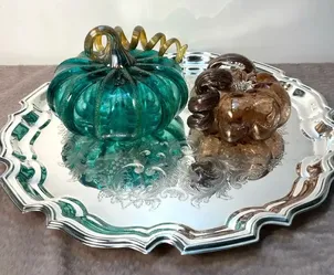 Jack Pine Studio Glass Pumpkins