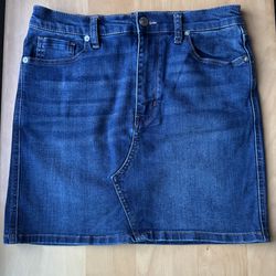 Free People We The Free Teagan Sparrow Denim Mini Skirt Stretch Women’s 28