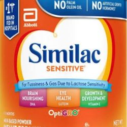 6 Cans Of Similac Baby Formula 