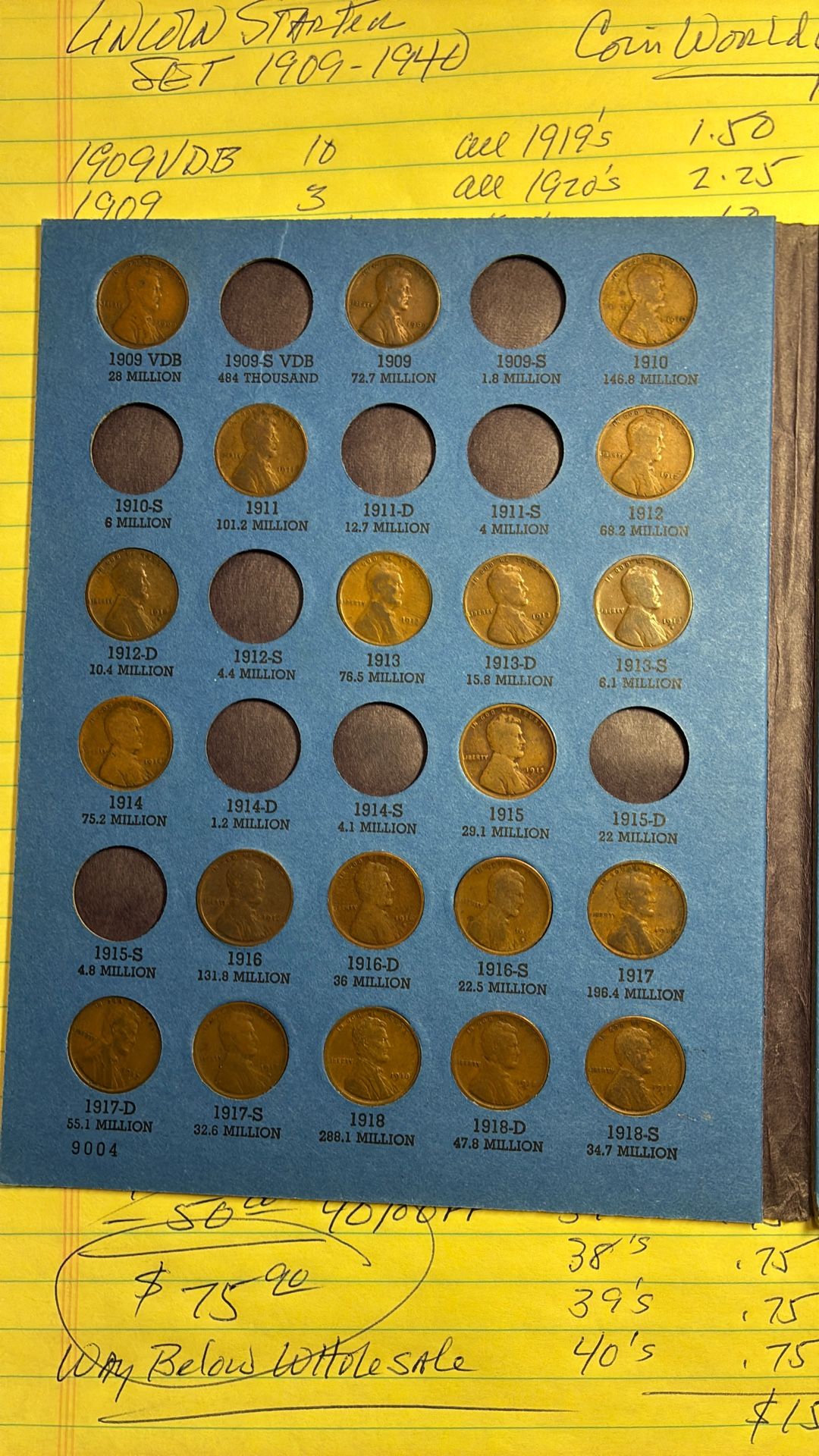 GREAT LINCOLN PENNY STARTER SET