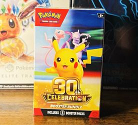 Pokemon 30th Anniversary Booster Bundle