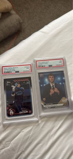 PSA 9 COOPER FLAGG SHOHEI OHTANI SLABS