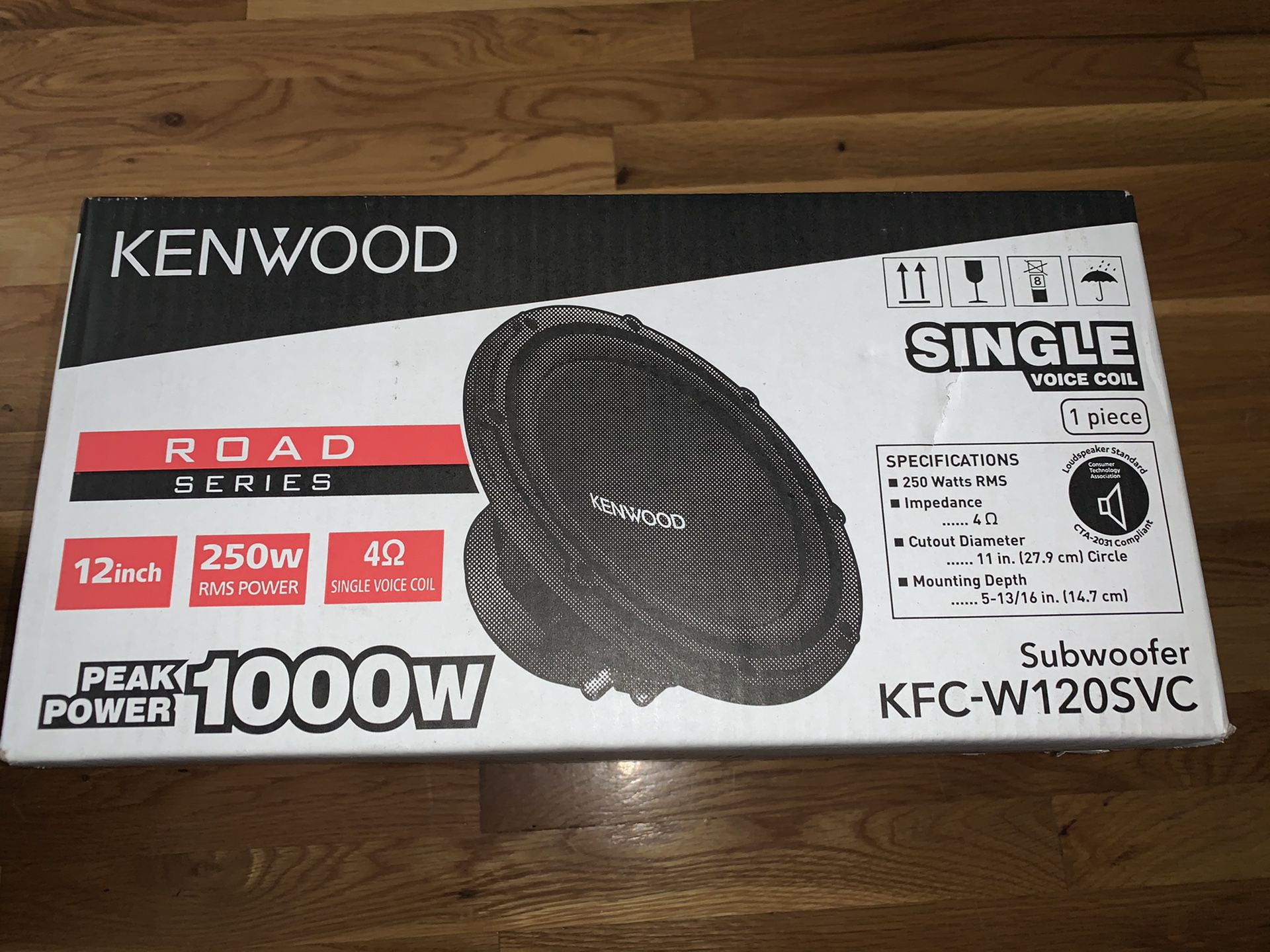 Kenwood - Road series subwoofers (2 of them)