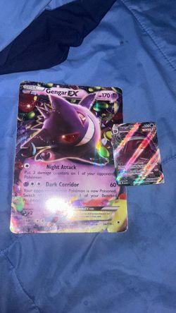 Pokémon Gengar EX + Gengar VMAX Card Lot (Authentic)