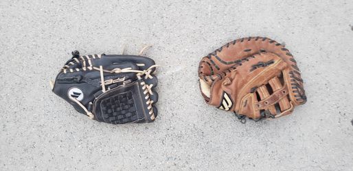 Softball or baseball gloves