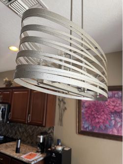Oval ceiling light