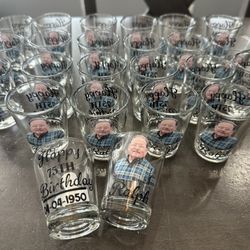 Personalized Shot Glasses 🥳🎉