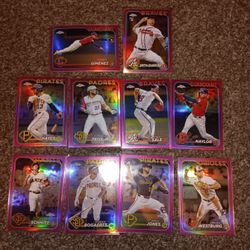 2024 Topps Chrome Baseball Cards