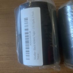 Mueller Black Athletic Tape 