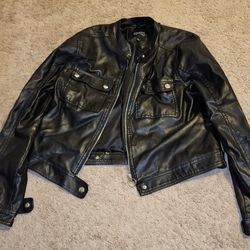 Faux Leather Jacket 