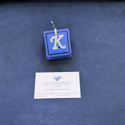 Letter K Diamonds 💎 Real 10k Gold 