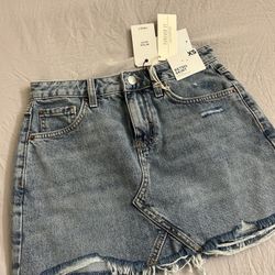 Mini Denim Skirt