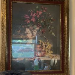 Vintage 90s Render/Print Painting