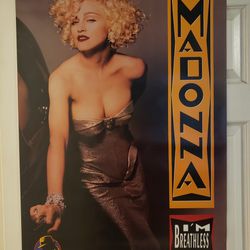 Classic Vintage Madonna Poster 